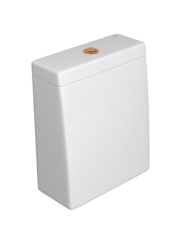 プライムリンク Caixa Acoplada Dual Flux (3 e 6 L) Link Deca Botao Cromado